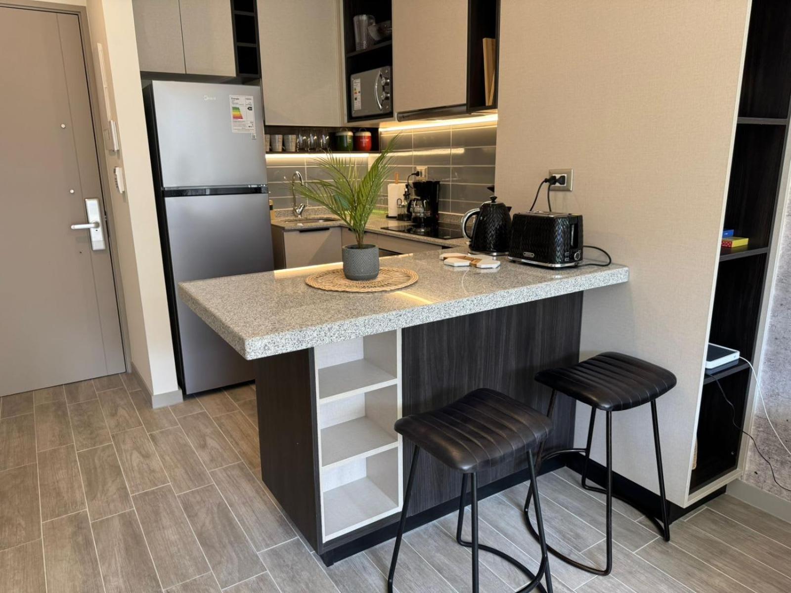 Hom I Luminoso Y Acogedor Depto 1d1b En Apartamento